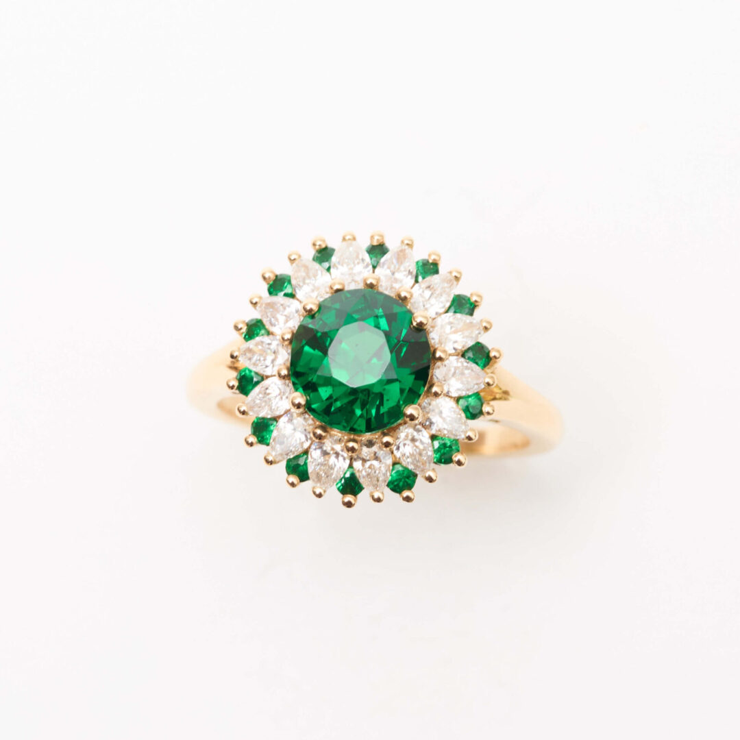Bague Tsavorite