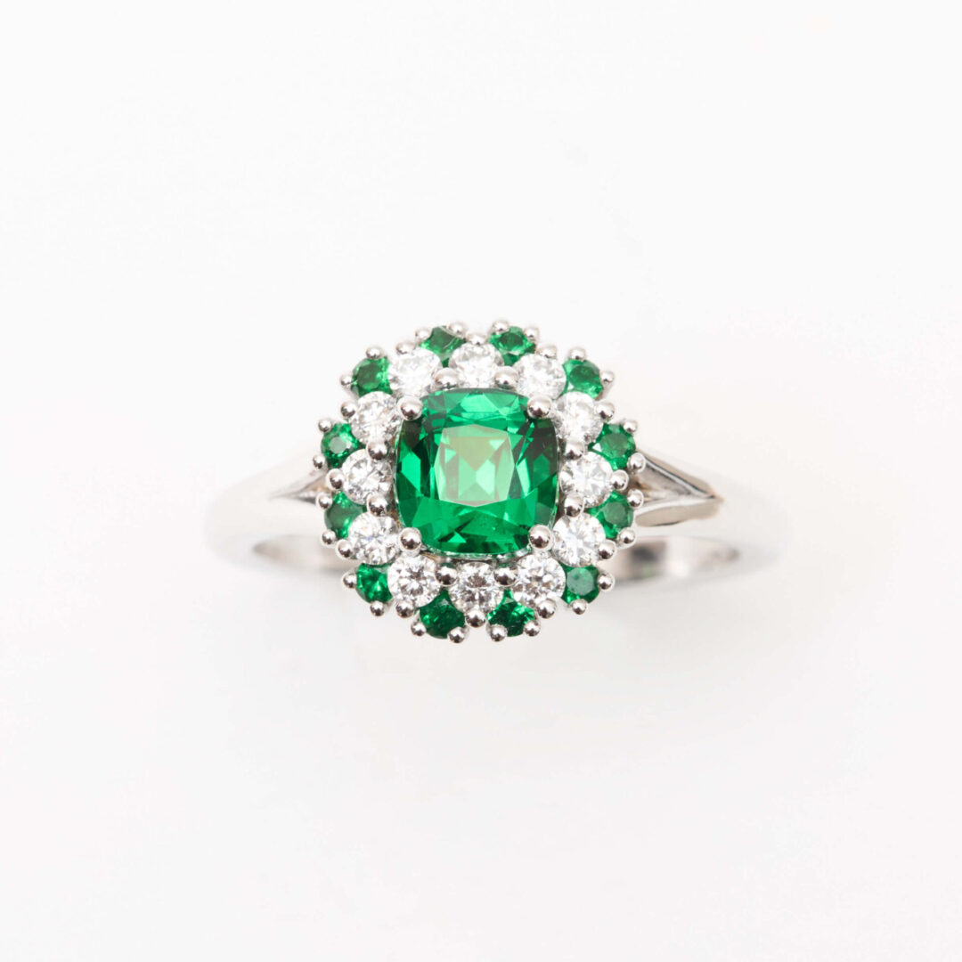 Bague Tsavorite