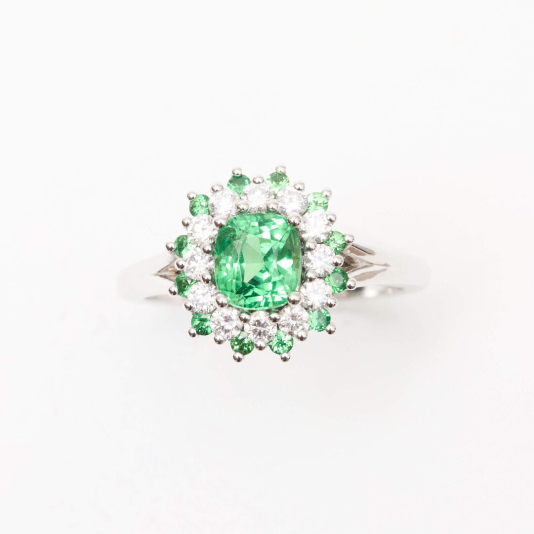 Bague Tsavorite