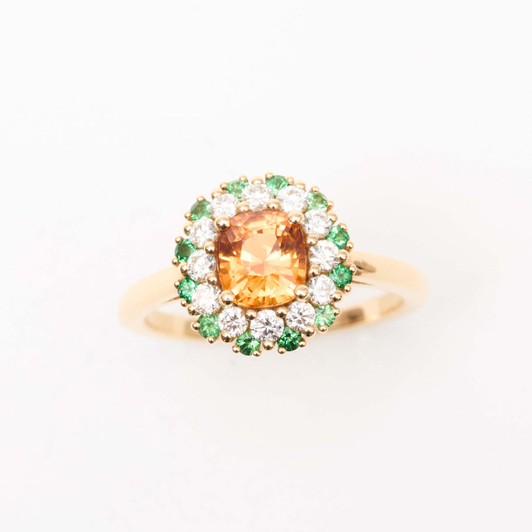 Bague Grenat Mandarin