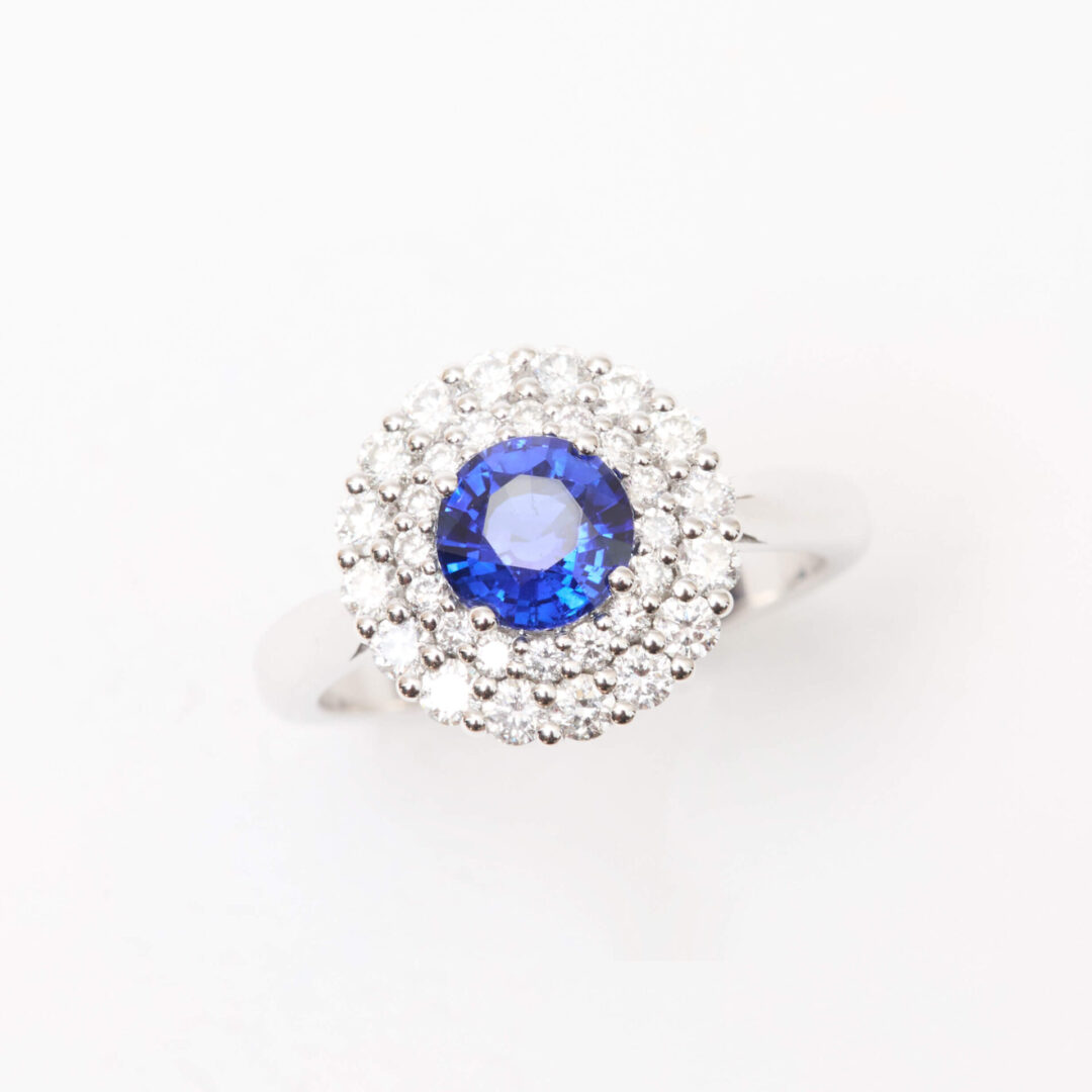 Bague Saphir Bleu