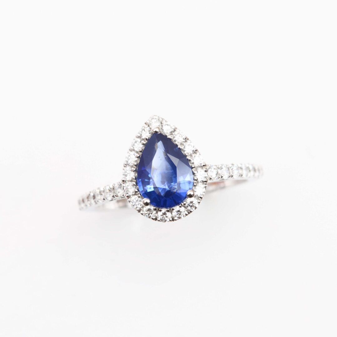 Bague Saphir bleu
