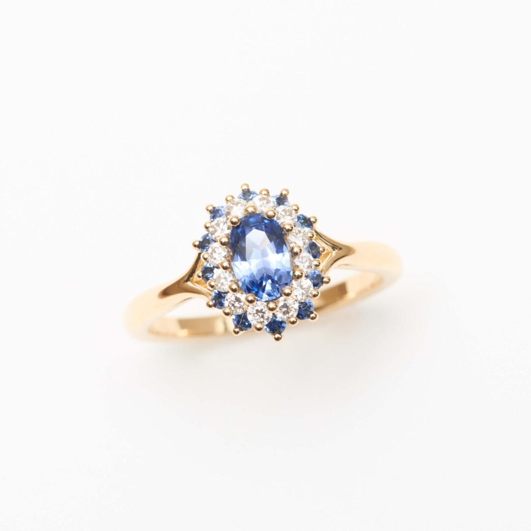 Bague Saphir Bleu