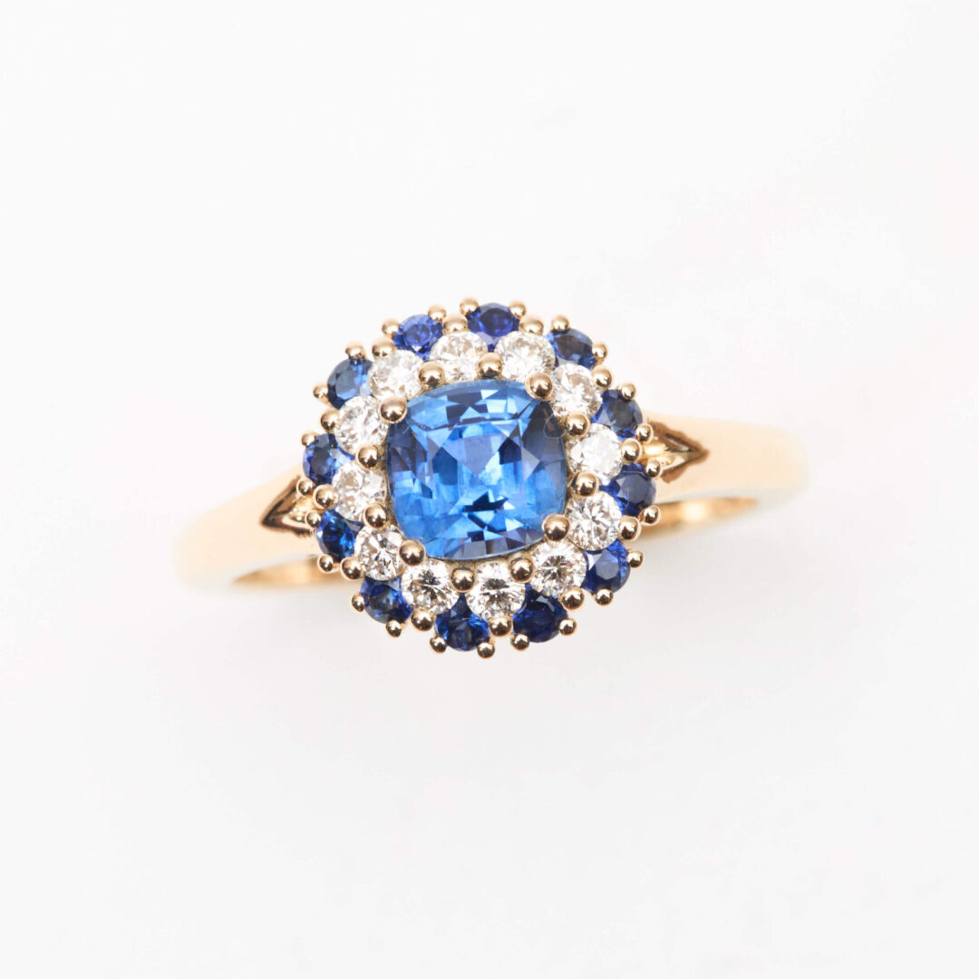 Bague Saphir Bleu