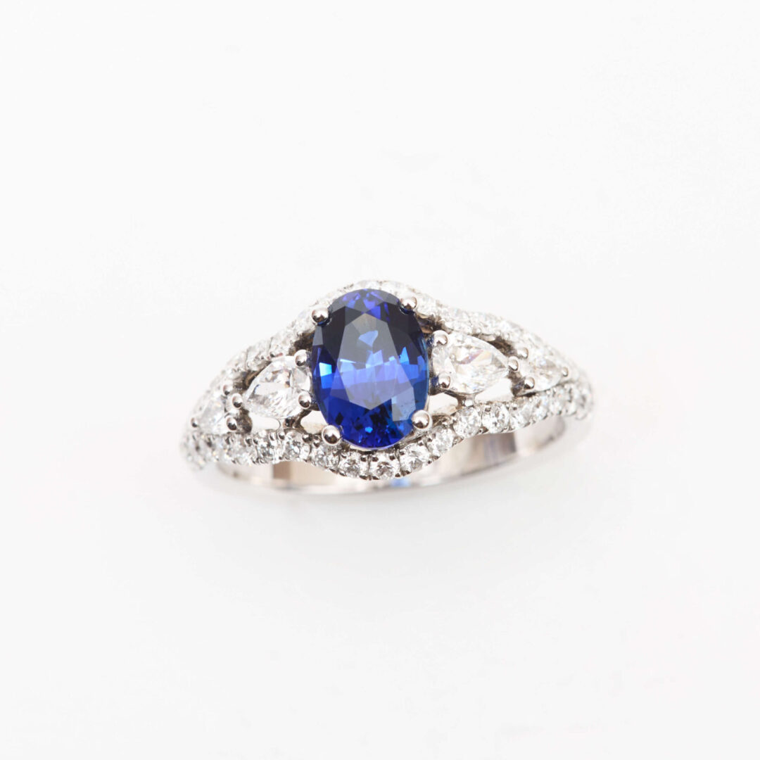 Bague Saphir Bleu