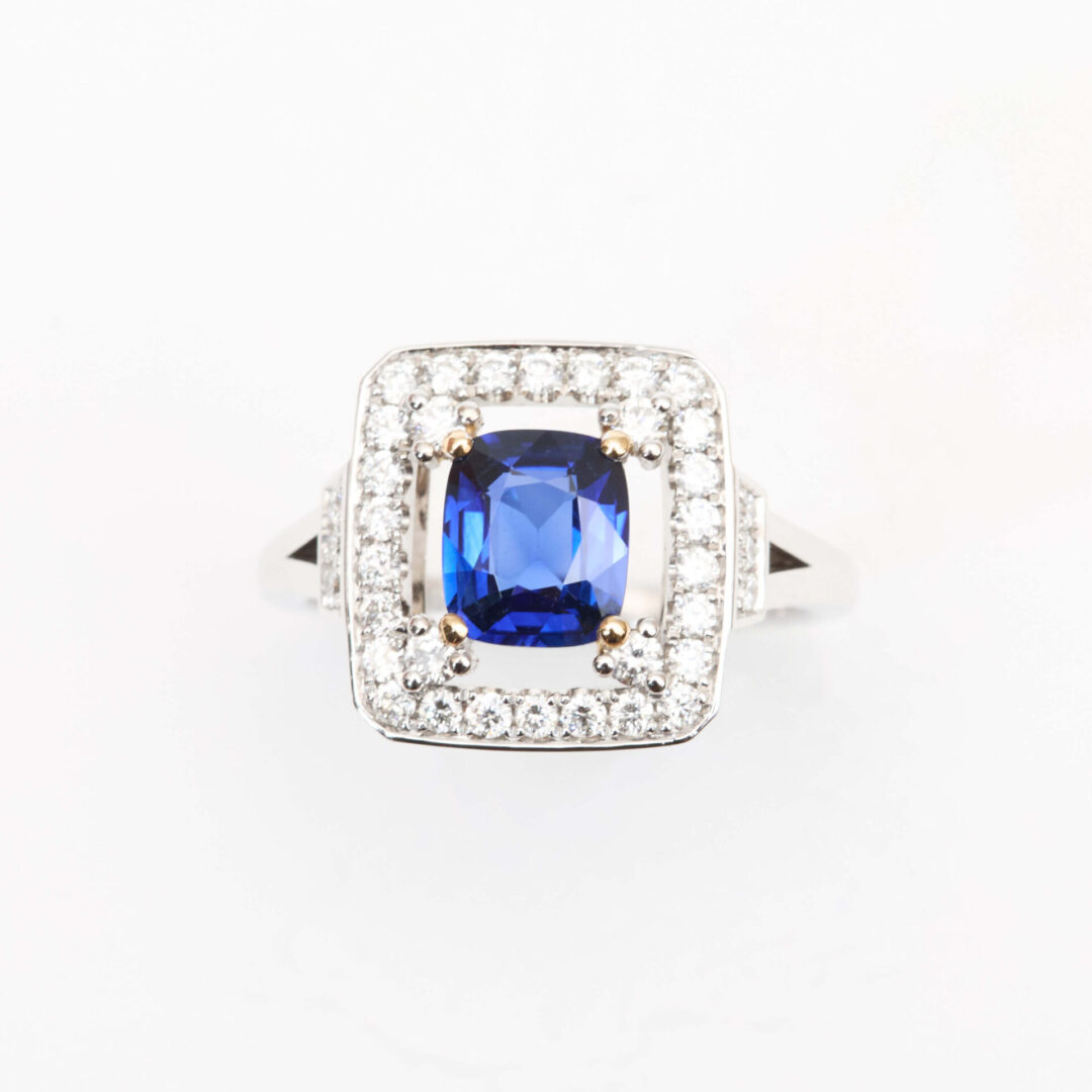 Bague Saphir Bleu