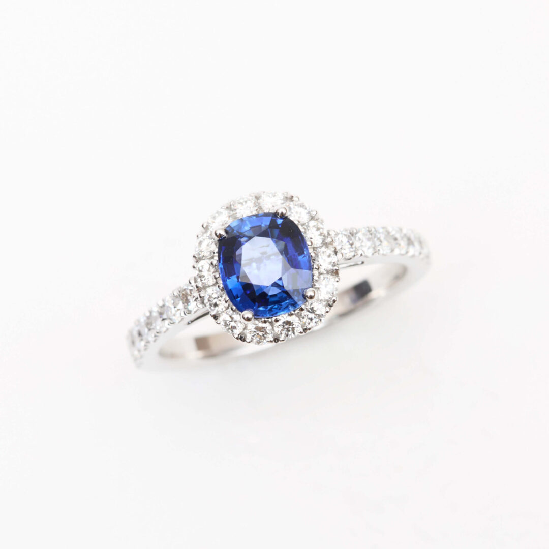 Bague Saphir Bleu