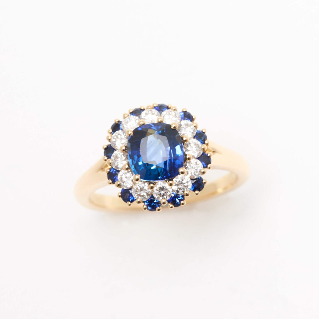 Bague Saphir Bleu