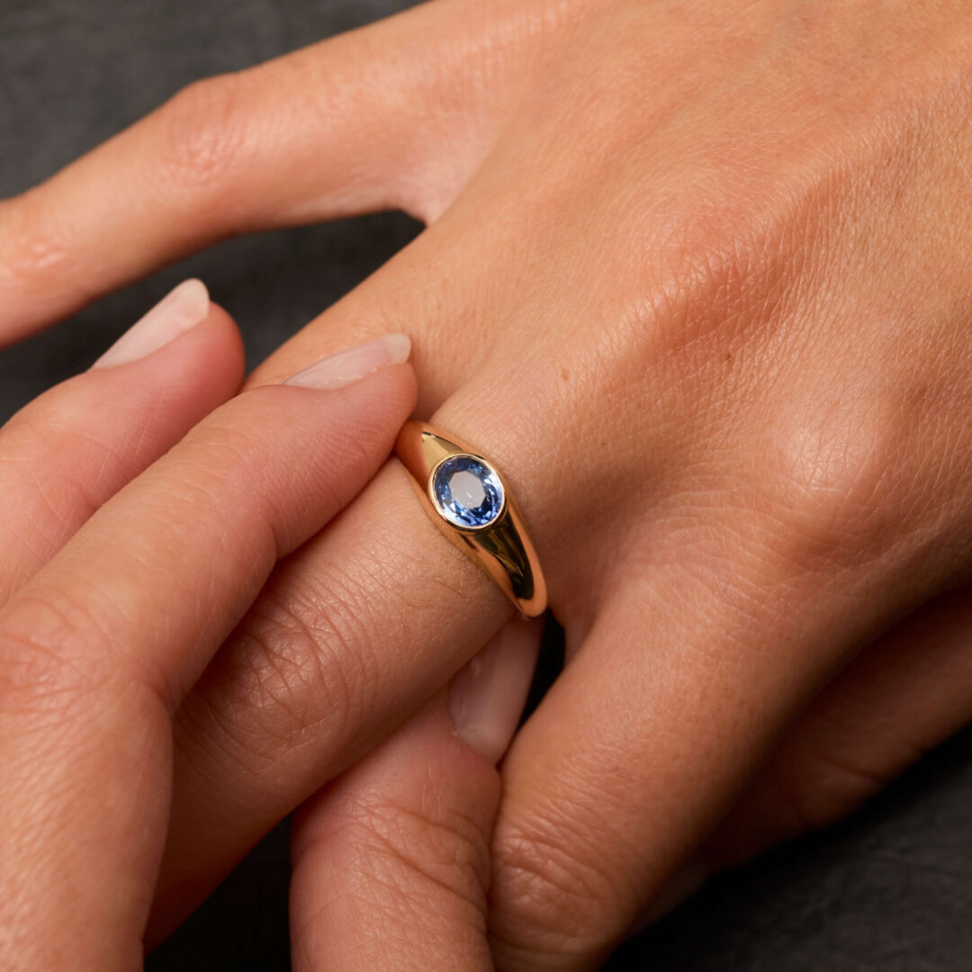 Bague Saphir Bleu